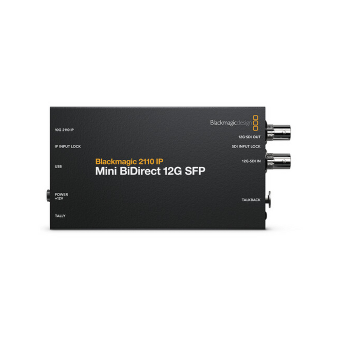 Blackmagic Design 2110 IP Mini BiDirect 12G SFP Converter