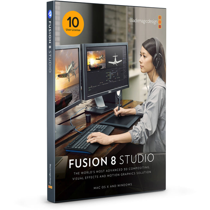 Blackmagic Design Fusion Studio - 10 Users