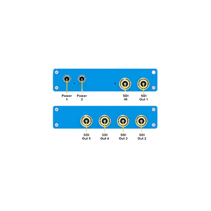 CanaBridge by Canare 12G-SDI 1x5 Reclocking Distribution Amplifier