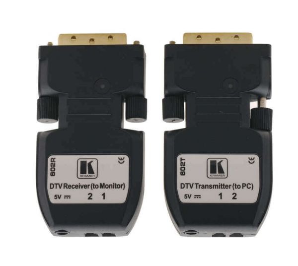 Kramer Detachable DVI Optical Tx & Rx