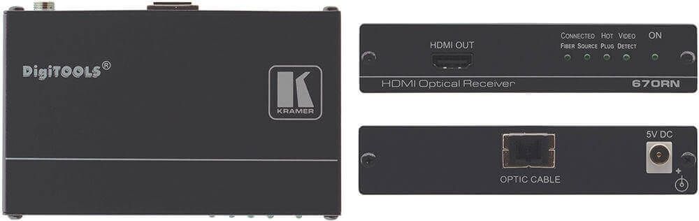 Kramer HDMI HDCP 2.2 Rx over Ultra–Reach MM FO