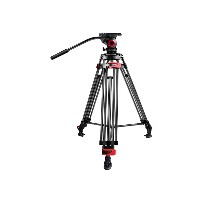 Miliboo MTT603A Portable Aluminum Camera Tripod with Fluid Head & Mid-Level Spreader