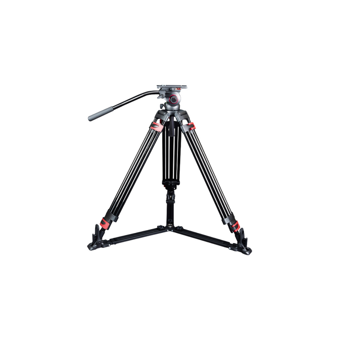 Miliboo MTT609B Professional Tripod and Fluid Head with Ground Spreader (Carbon Fiber)