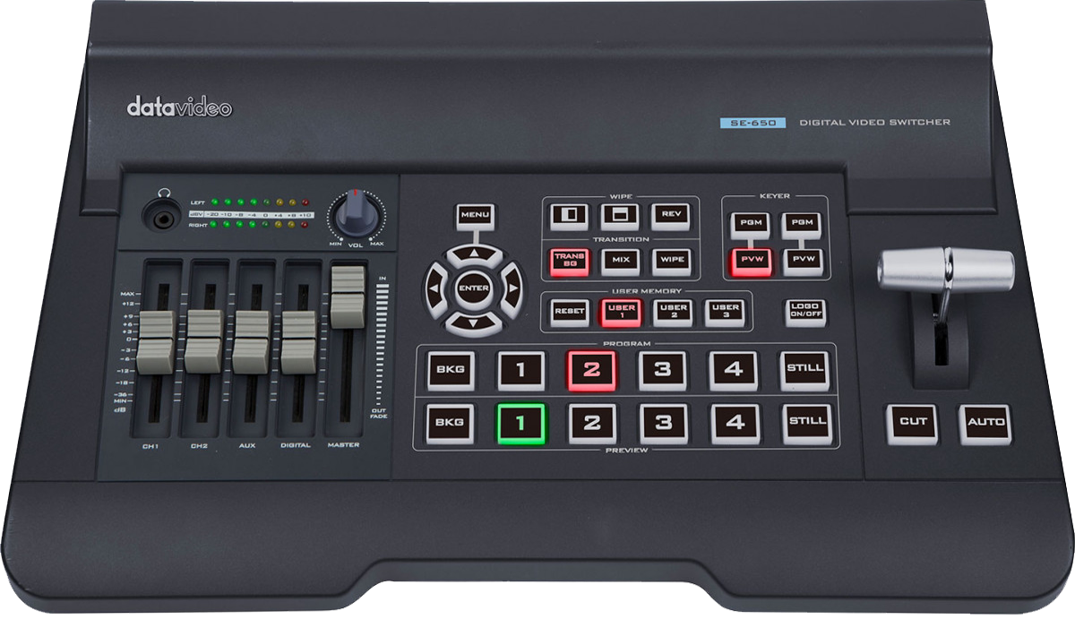 Datavideo SE-650 HD 4-Channel Digital Video Switcher