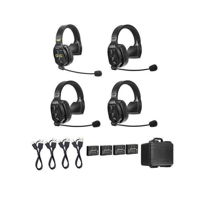 Saramonic WiTalk 4 User Wireless Headset Intercom System WT4S