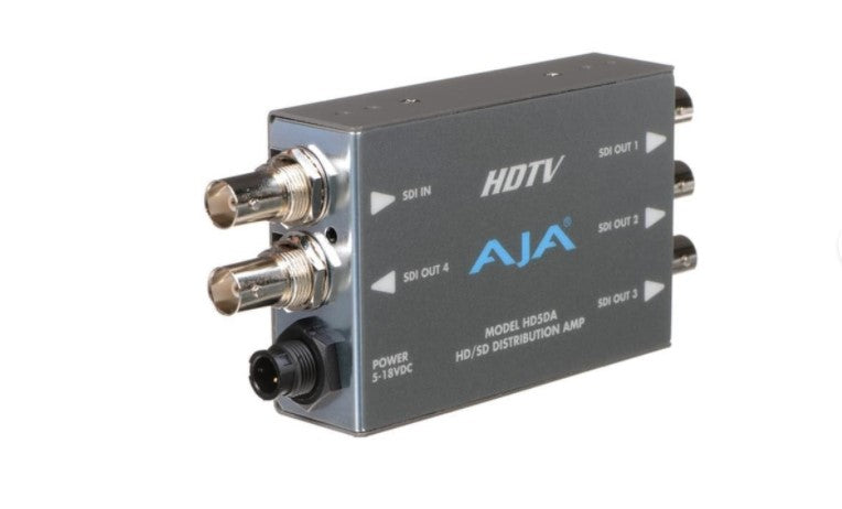 AJA Mini Converter HD5DA 1x4 HD/SD-SDI Distribution