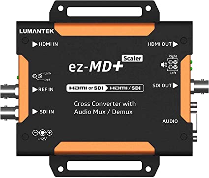 Lumantek HDMI/SDI Cross Converter with Audio Mux/Demux and Scaler